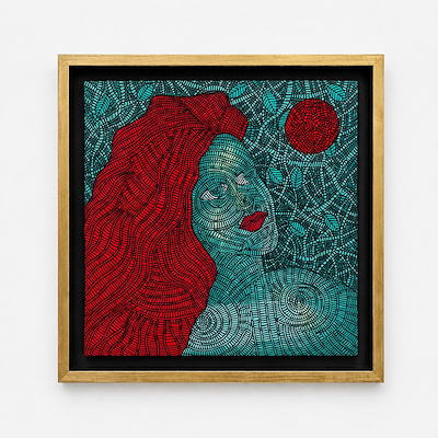 Murat Özdoğru imzalı tablo — Karışık Teknik, 25×5 cm, 10.000 TL müzayede satışı