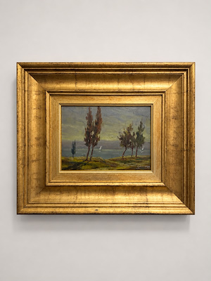 Mehmet Ali Laga imzalı tablo — Yağlı Boya, 23×15 cm, 25.000 TL müzayede satışı
