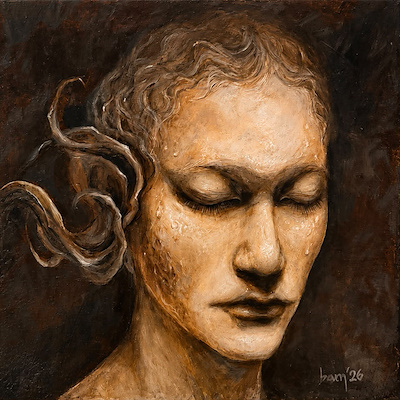 Burcu Avanoğlu imzalı tablo — Akrilik Boya, 30×30 cm, 2.750 TL müzayede satışı