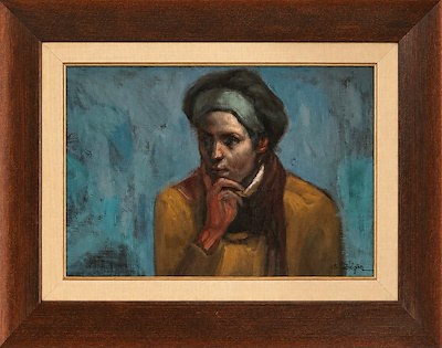 Süleyman Çağlayan imzalı tablo — Yağlı Boya, 39×42 cm, 1.700 TL müzayede satışı
