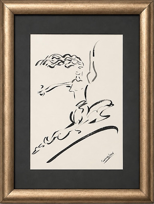 Tuncay Demir imzalı tablo — Karışık Teknik, 30×20 cm, 1.200 TL müzayede satışı