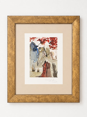 Salvador Dali imzalı tablo, 200.000 TL müzayede satışı