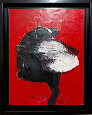 Habip Aydoğdu imzalı tablo — Yağlı Boya, 34×25 cm, 25.000 TL müzayede satışı