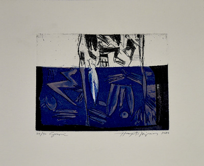 Dimitri Ayoglu imzalı tablo — 25×34 cm, 350 TL müzayede satışı
