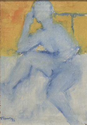 Serdar Okan imzalı tablo — 70×100 cm, 92.000 TL müzayede satışı