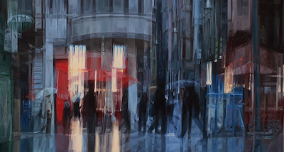 Mustafa Albayrak imzalı tablo — 100×185 cm, 31.000 TL müzayede satışı