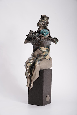 Neslihan Demircioğlu imzalı tablo — 22×20 cm, 6.500 TL müzayede satışı