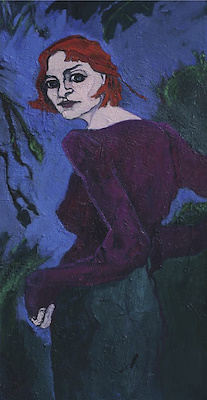 Ayşenur Köksal imzalı tablo — 80×40 cm, 12.000 TL müzayede satışı