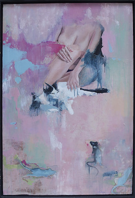 Ahmet Kolburan imzalı tablo — 120×80 cm, 30.000 TL müzayede satışı
