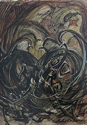 Halil Coşkun imzalı tablo — 29×20 cm, 5.000 TL müzayede satışı