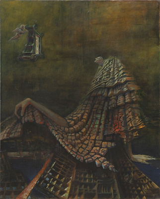 Erkan Güler imzalı tablo — 95×120 cm, 66.000 TL müzayede satışı