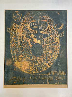 Güngör İblikçi imzalı tablo — 57×47 cm, 2.750 TL müzayede satışı
