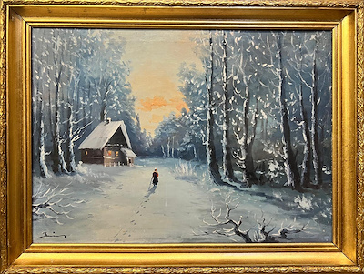 Haydar Besim Aydar imzalı tablo — 50×70 cm, 10.000 TL müzayede satışı