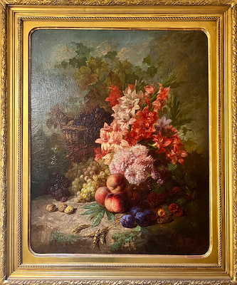 Jules Pelletier imzalı tablo — 100×98 cm, 45.000 TL müzayede satışı