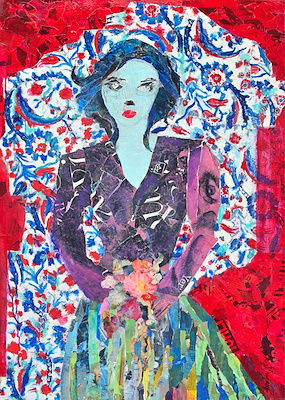 İbrahim Altun imzalı tablo — 100×70 cm, 15.000 TL müzayede satışı