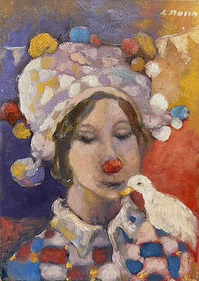 Levent Narınç imzalı tablo — Yağlı Boya, 35×25 cm, 4.000 TL müzayede satışı