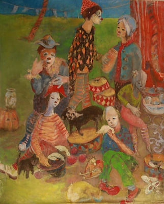 Levent Narınç imzalı tablo — Yağlı Boya, 160×130 cm, 10.000 TL müzayede satışı