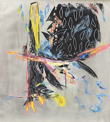 İbrahim Çiftçioğlu imzalı tablo — Karışık Teknik, 50×45 cm, 10.000 TL müzayede satışı