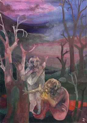 Serdar Şencan imzalı tablo — Yağlı Boya, 70×50 cm, 17.000 TL müzayede satışı
