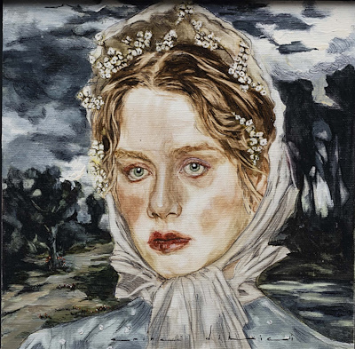 Emine Dikici imzalı tablo — Yağlı Boya, 25×25 cm, 7.000 TL müzayede satışı