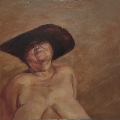 Çağrı Cengizoğlu imzalı tablo — Yağlı Boya, 25×25 cm, 8.000 TL müzayede satışı