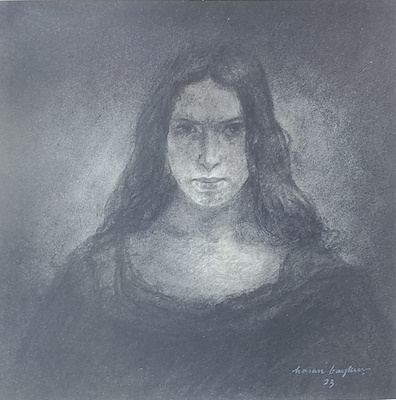 Hasan Baykuş imzalı tablo — 25×25 cm, 1.700 TL müzayede satışı