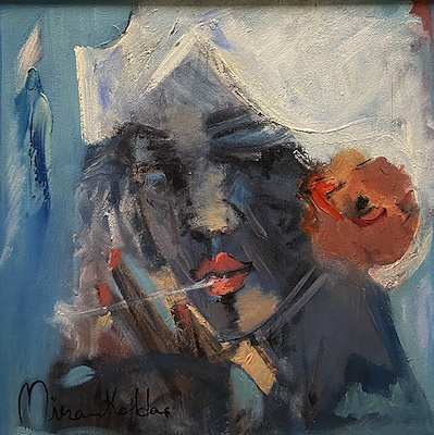 Mira Koldaş imzalı tablo — Yağlı Boya, 30×30 cm, 1.750 TL müzayede satışı