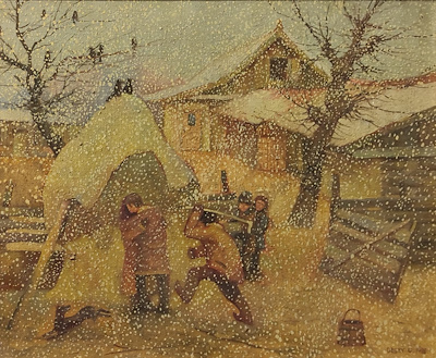 Deçev G. imzalı tablo — Yağlı Boya, 40.5×50 cm, 2.000 TL müzayede satışı