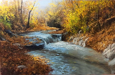 Faramarz Mokhtarpour imzalı tablo — Akrilik Boya, 90×140 cm, 13.000 TL müzayede satışı
