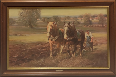H. Nıckel imzalı tablo — Baskı, 50×80 cm, 1.500 TL müzayede satışı