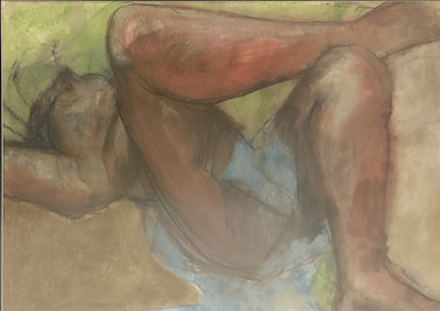 Gülay Karakuş imzalı tablo — Pastel Boya, 70×50 cm, 1.500 TL müzayede satışı