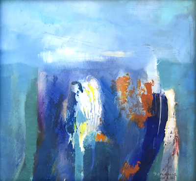 Bünyamin Balamir imzalı tablo — Yağlı Boya, 22×24 cm, 1.250 TL müzayede satışı