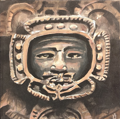 Ahmet Uzuner imzalı tablo — Yağlı Boya, 25×25 cm, 1.250 TL müzayede satışı