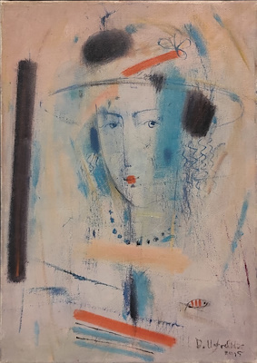 David Ughrelidze imzalı tablo — Yağlı Boya, 40×30 cm, 1.750 TL müzayede satışı