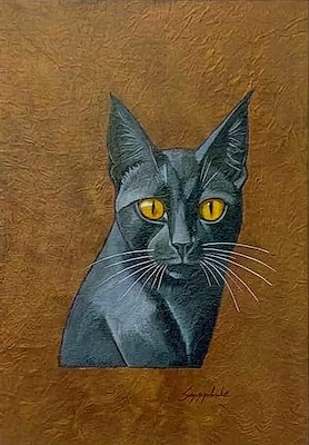 Zeynep Yütek imzalı tablo — Akrilik Boya, 46×32 cm, 3.000 TL müzayede satışı