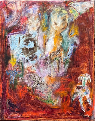Muvaffak İren imzalı tablo — Yağlı Boya, 50×40 cm, 13.000 TL müzayede satışı