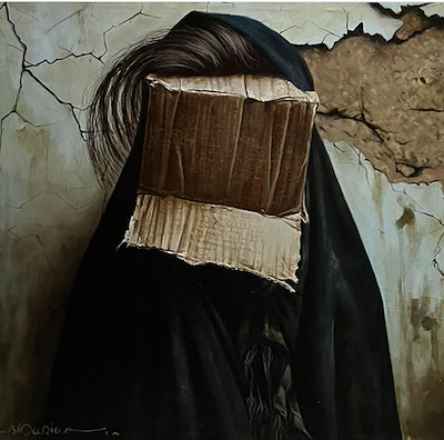 Babak Bidarian imzalı tablo — Yağlı Boya, 70×70 cm, 47.000 TL müzayede satışı