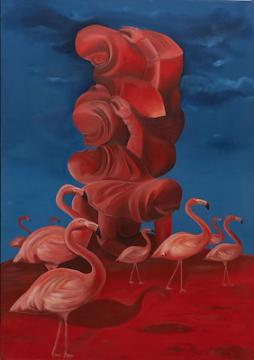 Betül Dura imzalı tablo — Yağlı Boya, 70×100 cm, 37.000 TL müzayede satışı
