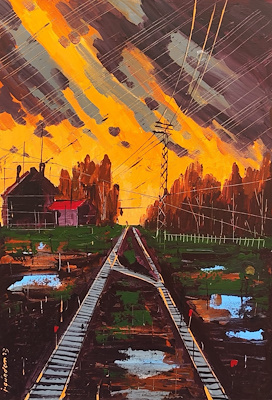 İbrahim Gündem imzalı tablo — Yağlı Boya, 70×50 cm, 8.000 TL müzayede satışı