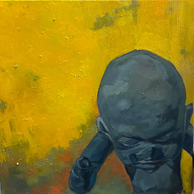 Çağrı Cengizoğlu imzalı tablo — Yağlı Boya, 40×40 cm, 14.000 TL müzayede satışı