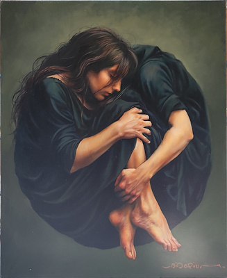 Babak Bidarian imzalı tablo — Yağlı Boya, 100×80 cm, 87.500 TL müzayede satışı