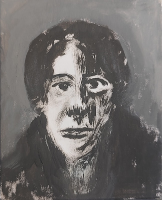 Okan Hanif imzalı tablo — Karışık Teknik, 9×7 cm, 750 TL müzayede satışı