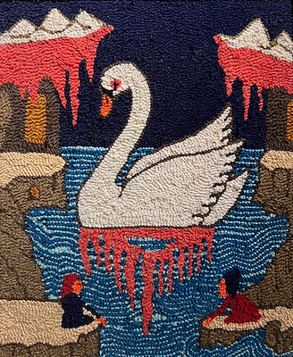 Gülüzar Yurttadur imzalı tablo — 25×20 cm, 2.250 TL müzayede satışı