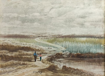 Gülgün Aksoy imzalı tablo — Yağlı Boya, 40×50 cm, 2.250 TL müzayede satışı