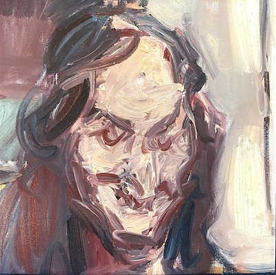 Kerem İşcanoğlu imzalı tablo — Yağlı Boya, 36×36 cm, 1.000 TL müzayede satışı