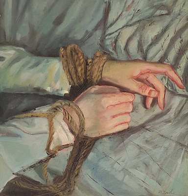 Azadeh Noorozi imzalı tablo — Yağlı Boya, 25×25 cm, 3.000 TL müzayede satışı
