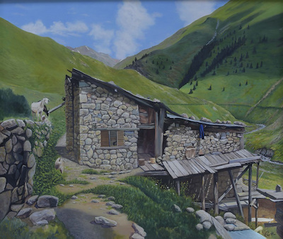 Can Atan imzalı tablo — Yağlı Boya, 90×120 cm, 7.000 TL müzayede satışı