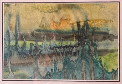Numan Aslan imzalı tablo — Karışık Teknik, 20×30 cm, 5.000 TL müzayede satışı