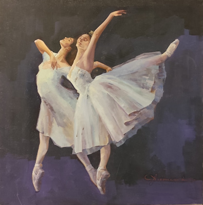 Ahmet İmami imzalı tablo — Yağlı Boya, 49×48 cm, 4.500 TL müzayede satışı