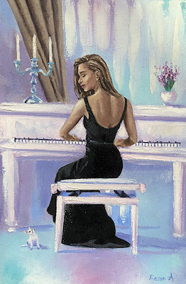 Ramo Adji imzalı tablo — Yağlı Boya, 45×30 cm, 1.000 TL müzayede satışı